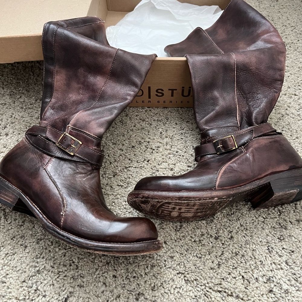BED STU Cobbler series Teak Rustic Bristol Boot